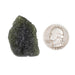 Moldavite 13.64 g 38x25x10mm - InnerVision Crystals