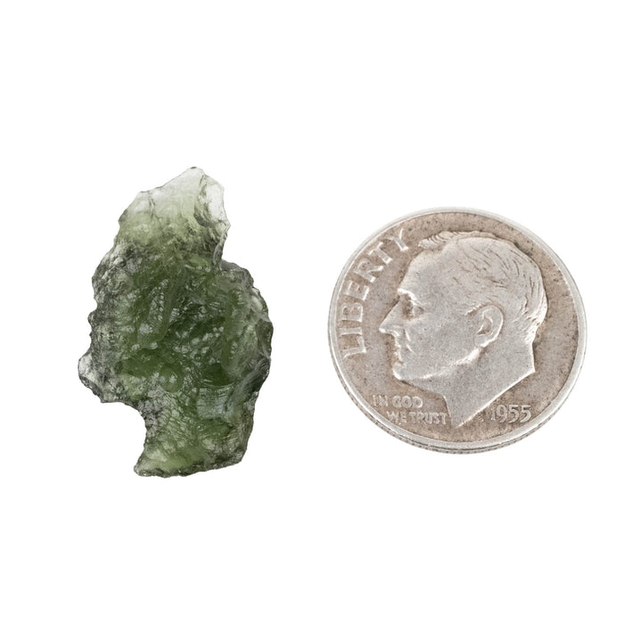 Moldavite 1.38 g 21x13x6mm - InnerVision Crystals