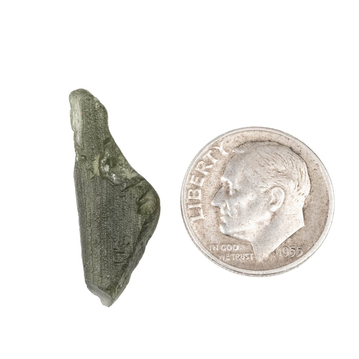 Moldavite 1.39 g 25x9x5mm - InnerVision Crystals