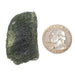 Moldavite 13.90 g 39x26x9mm B Grade - InnerVision Crystals