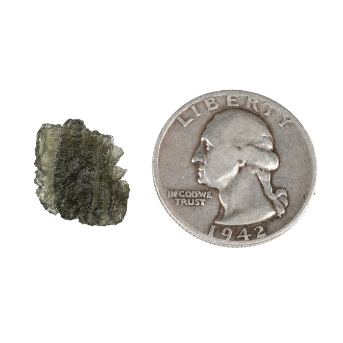Moldavite 1.40 g 14x14x7mm - InnerVision Crystals