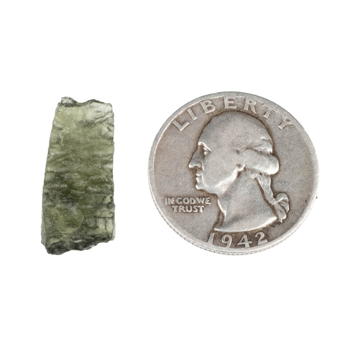 Moldavite 1.40 g 22x10x4mm - InnerVision Crystals