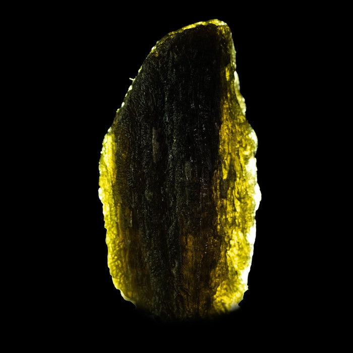 Moldavite 14.18 g 43x22x14mm B Grade - InnerVision Crystals