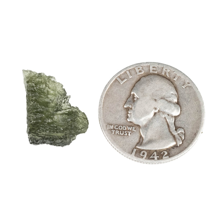 Moldavite 1.42 g 19x13x6mm - InnerVision Crystals