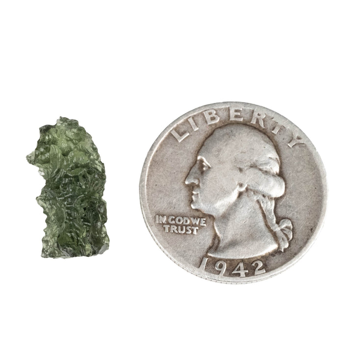 Moldavite 1.44 g 17x10x9mm - InnerVision Crystals