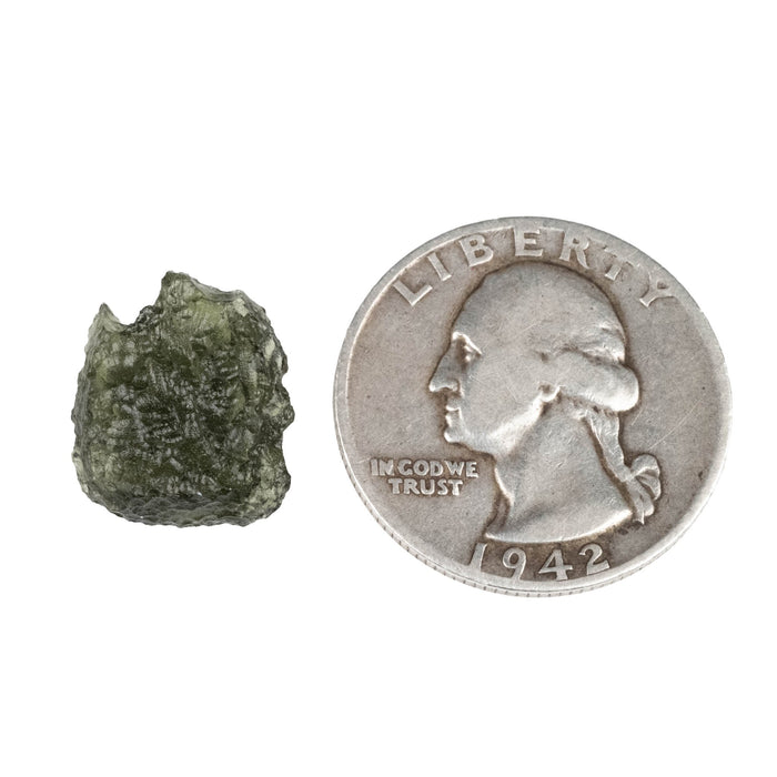 Moldavite 1.45 g 15x13x5mm - InnerVision Crystals