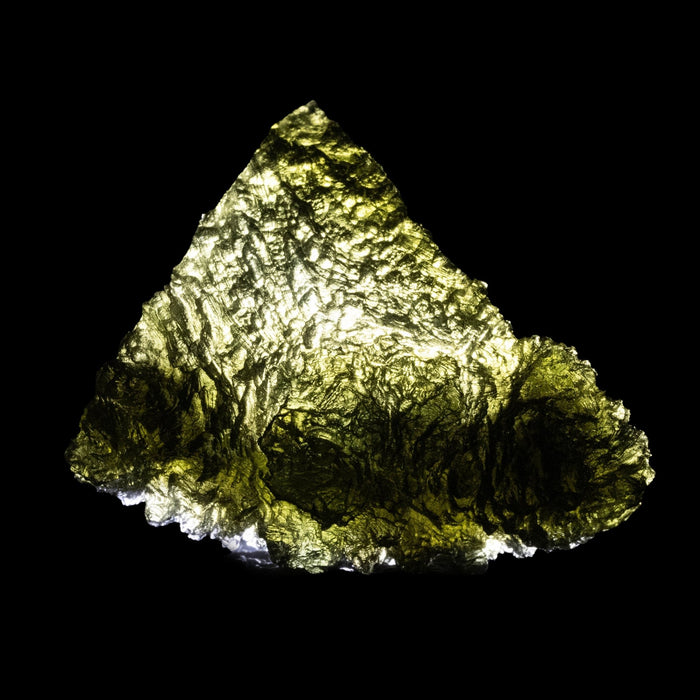 Moldavite 14.55 g 42x36x19mm - InnerVision Crystals