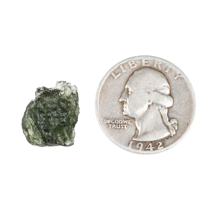 Moldavite 1.46 g 15x13x7mm - InnerVision Crystals