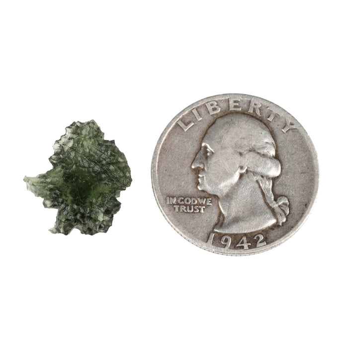 Moldavite 1.46 g 16x14x7mm - InnerVision Crystals