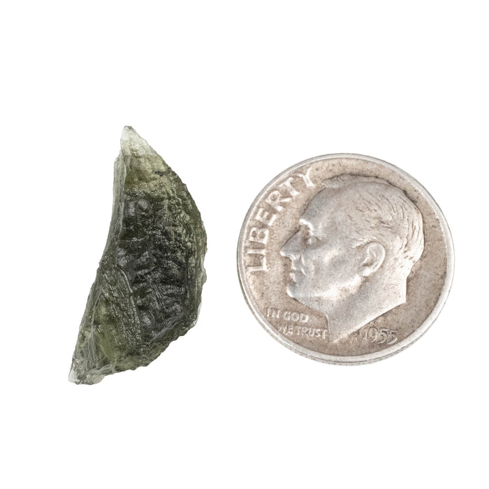 Moldavite 1.46 g 21x9x8mm - InnerVision Crystals