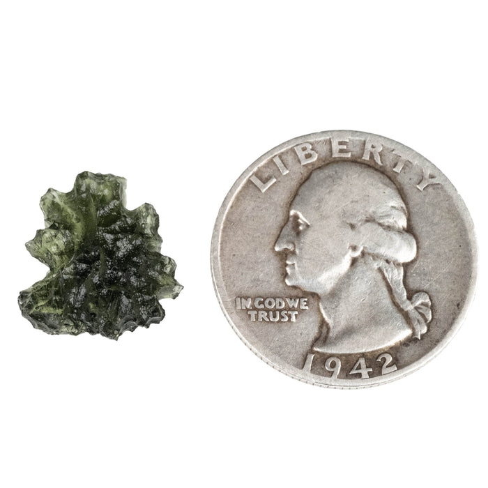Moldavite 1.47 g 16x14x8mm - InnerVision Crystals