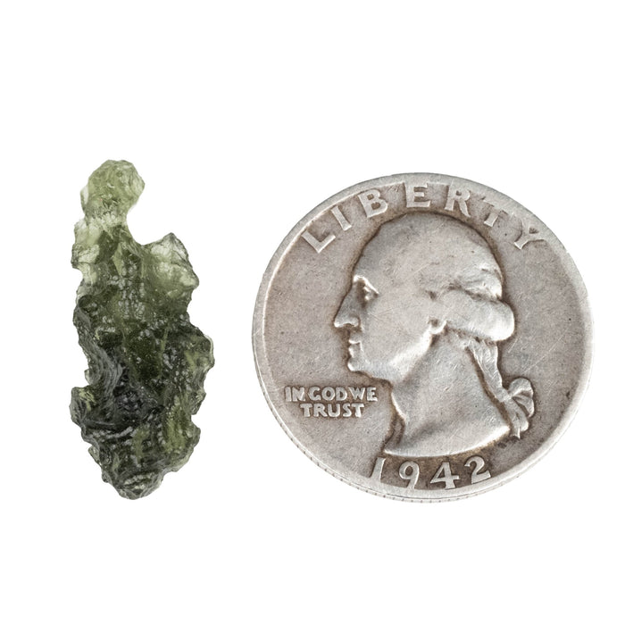Moldavite 1.49 g 24x9x9mm - InnerVision Crystals