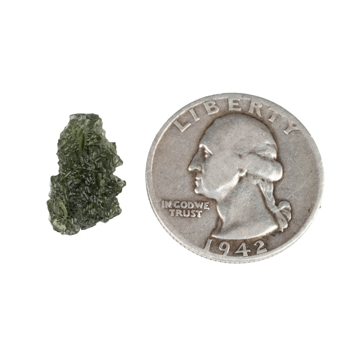Moldavite 1.50 g 17x10x9mm - InnerVision Crystals