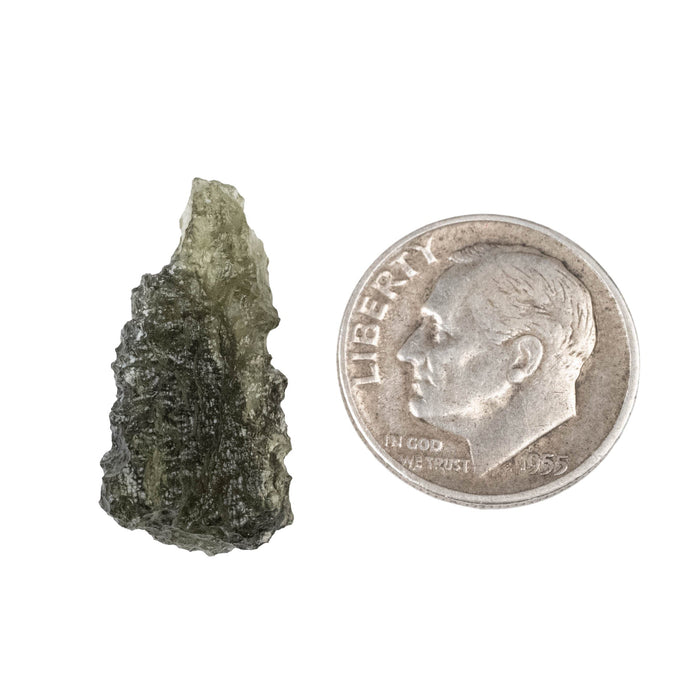 Moldavite 1.52 g 21x11x7mm - InnerVision Crystals