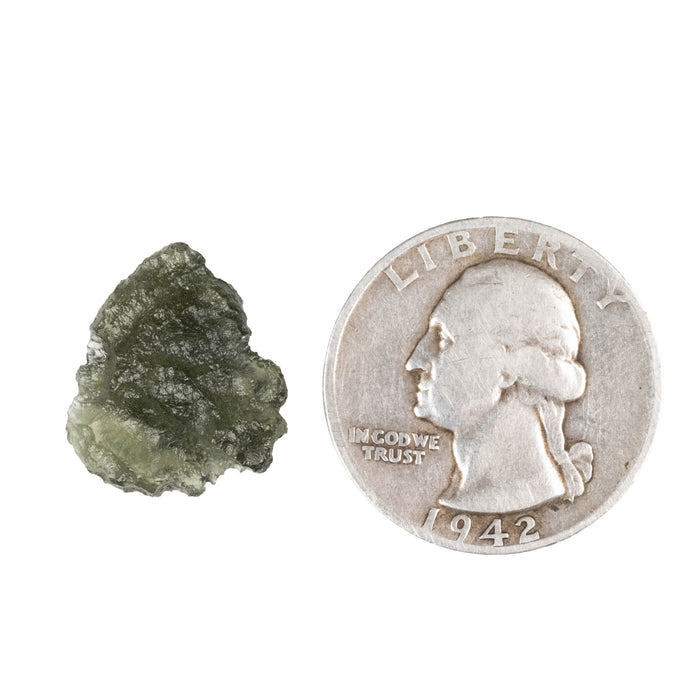 Moldavite 1.53 g 17x15x8mm - InnerVision Crystals