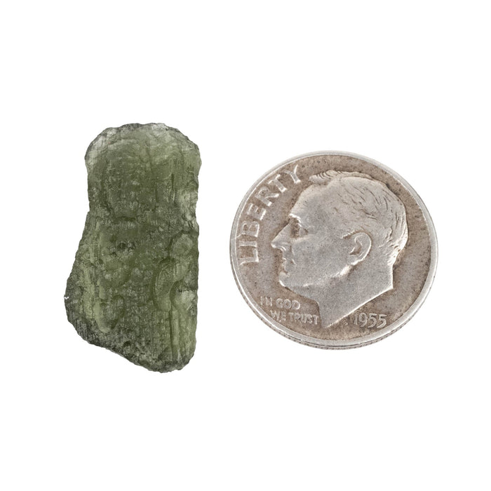 Moldavite 1.53 g 21x10x5mm - InnerVision Crystals