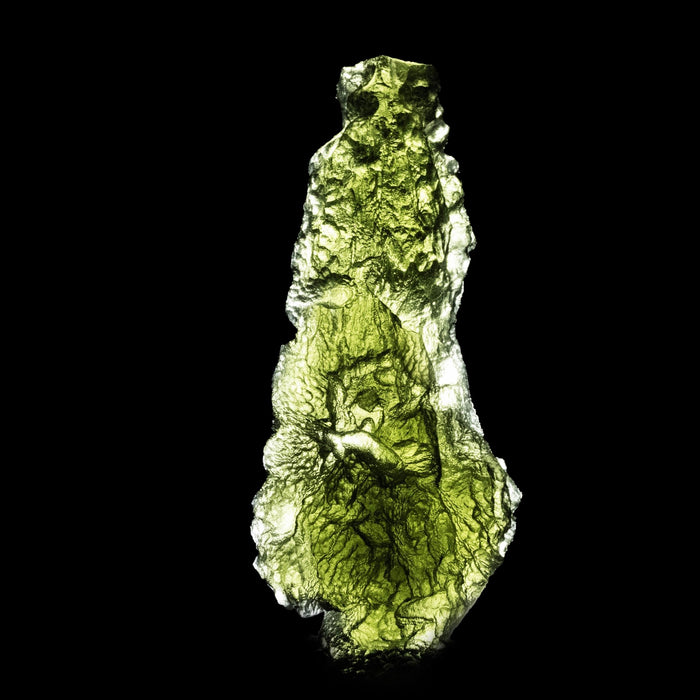Moldavite 15.31 g 54x23x15mm - InnerVision Crystals