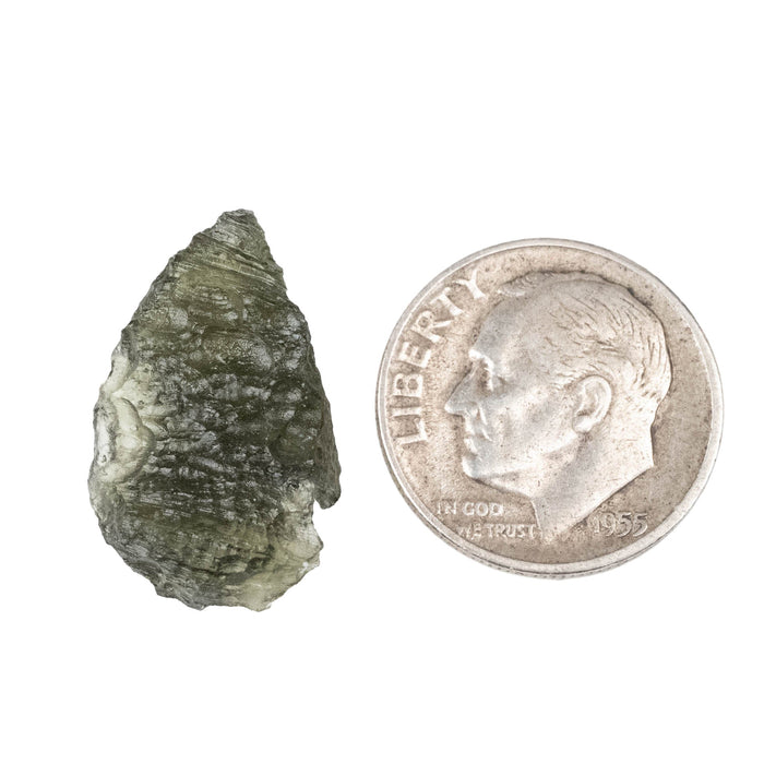Moldavite 1.54 g 19x12x6mm - InnerVision Crystals