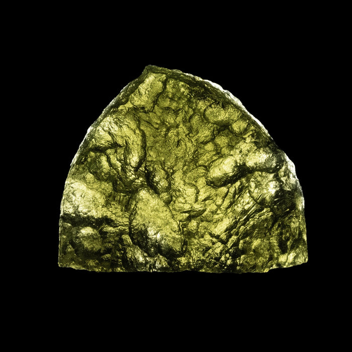 Moldavite 15.41 g 34x27x13mm B Grade - InnerVision Crystals