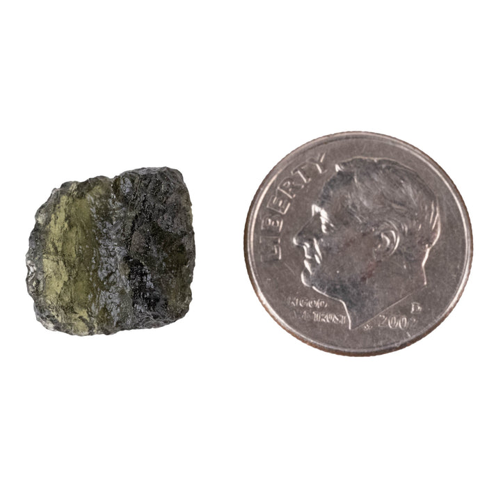 Moldavite 1.55 g 12x10x6mm - InnerVision Crystals