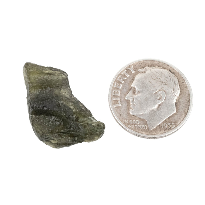 Moldavite 1.55 g 21x12x6mm - InnerVision Crystals