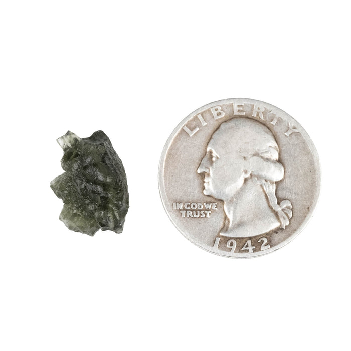 Moldavite 1.56 g 18x11x9mm - InnerVision Crystals