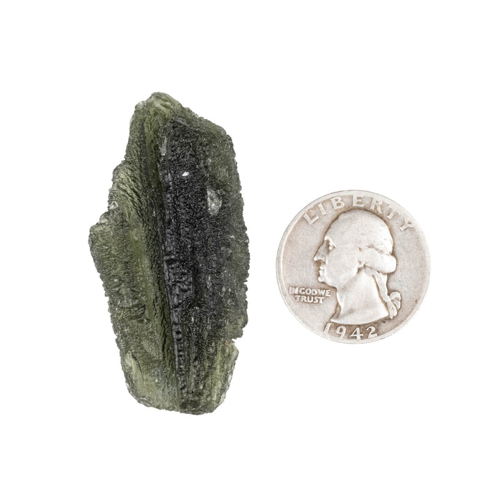Moldavite 15.65 g 50x24x12mm - InnerVision Crystals