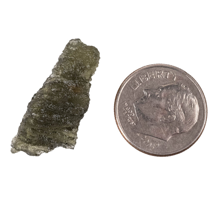 Moldavite 1.57 g 24x10x6mm - InnerVision Crystals