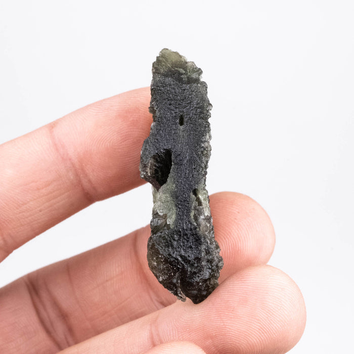 Moldavite 15.81 g 48x28x9mm - InnerVision Crystals