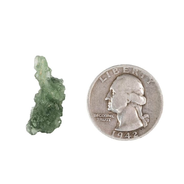 Moldavite 1.60 g 25x11x9mm - InnerVision Crystals