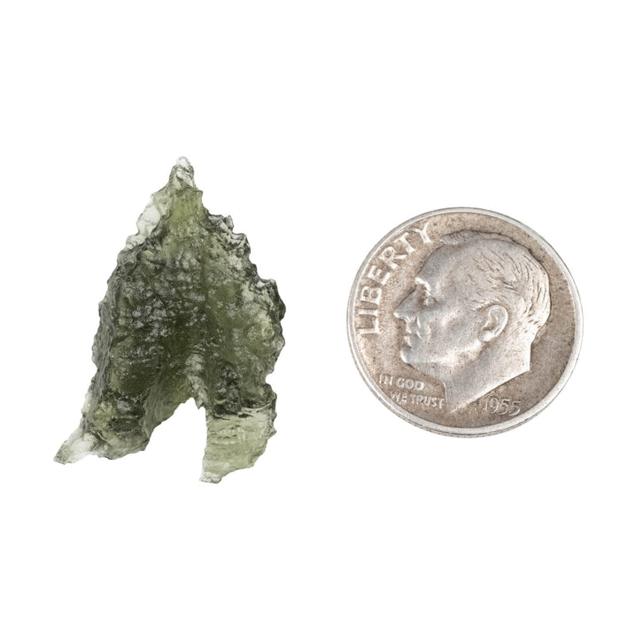 Moldavite 1.61 g 23x15x6mm - InnerVision Crystals