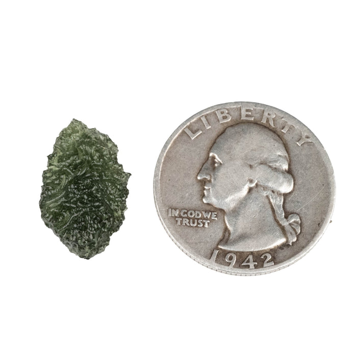 Moldavite 1.62 g 18x11x8mm - InnerVision Crystals