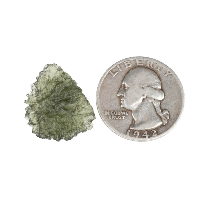 Moldavite 1.62 g 21x17x5mm - InnerVision Crystals