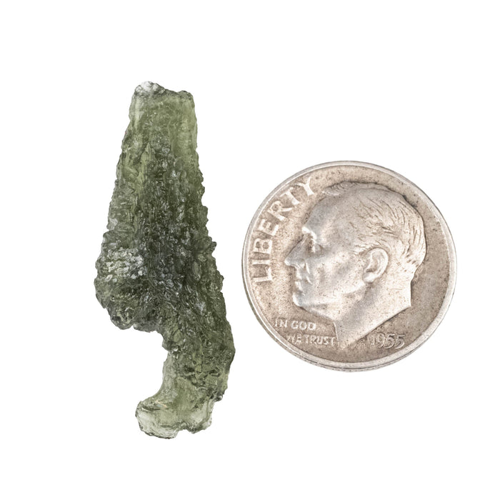 Moldavite 1.62 g 29x10x6mm - InnerVision Crystals