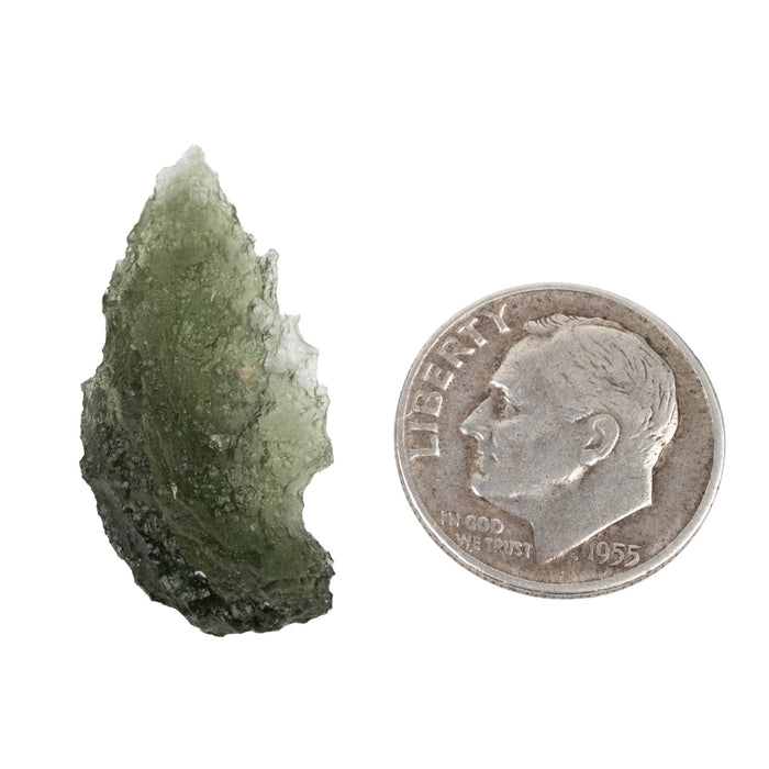 Moldavite 1.63 g 28x14x8mm - InnerVision Crystals