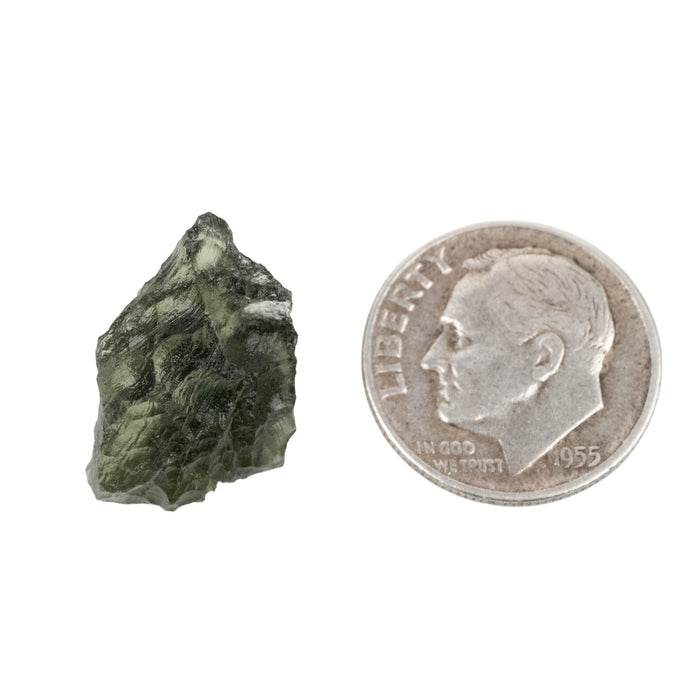 Moldavite 1.65 g 19x12x10mm - InnerVision Crystals