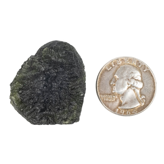 Moldavite 16.50 g 33x28x15mm B Grade - InnerVision Crystals