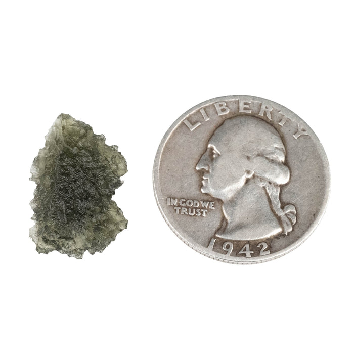 Moldavite 1.66 g 19x13x7mm - InnerVision Crystals
