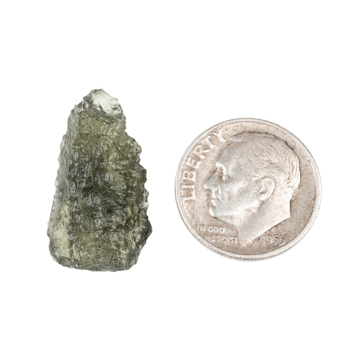 Moldavite 1.66 g 21x12x6mm - InnerVision Crystals