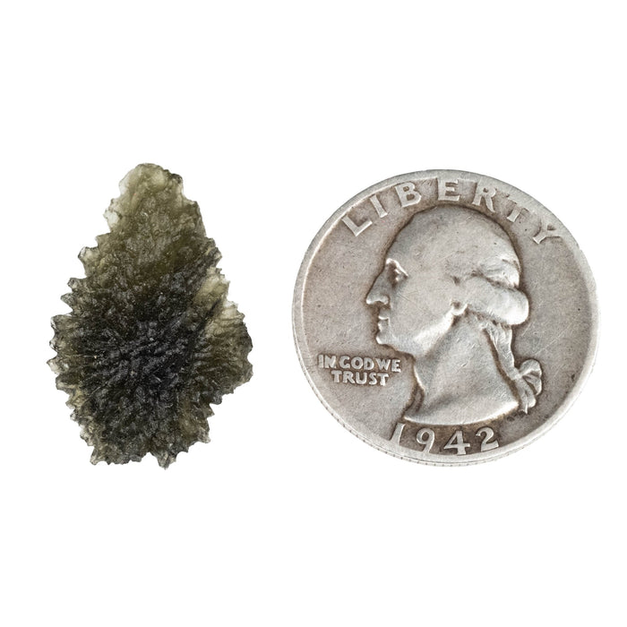 Moldavite 1.66 g 25x16x5mm - InnerVision Crystals