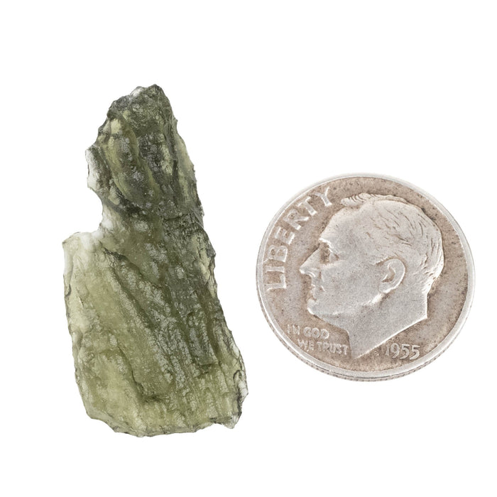Moldavite 1.66 g 28x13x7mm - InnerVision Crystals