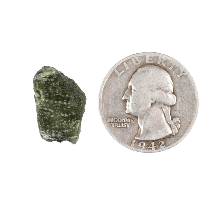 Moldavite 1.67 g 18x11x6mm - InnerVision Crystals