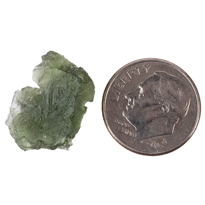 Moldavite 1.67 g 18x13x6mm - InnerVision Crystals