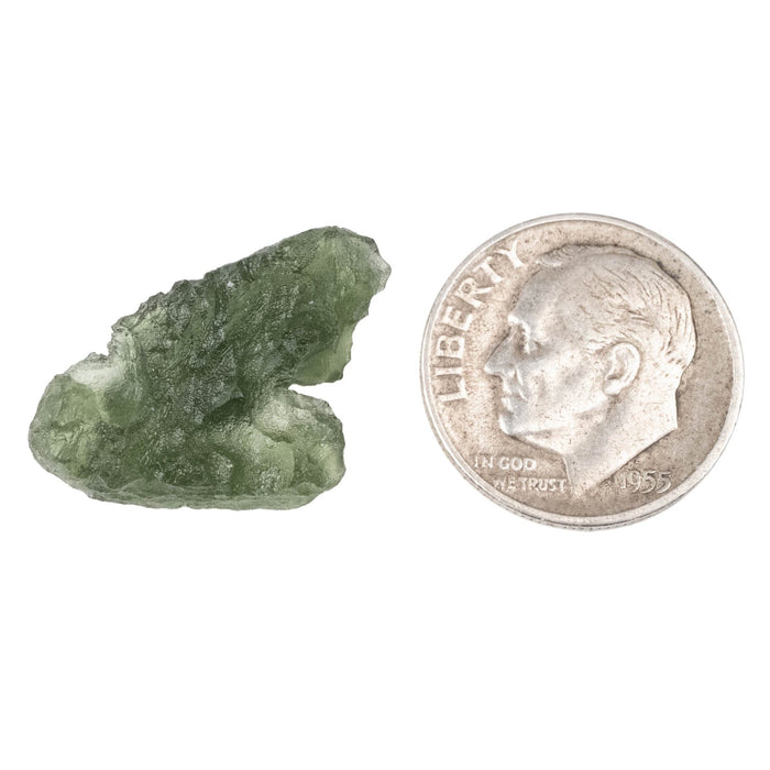 Moldavite 1.68 g 21x14x6mm - InnerVision Crystals
