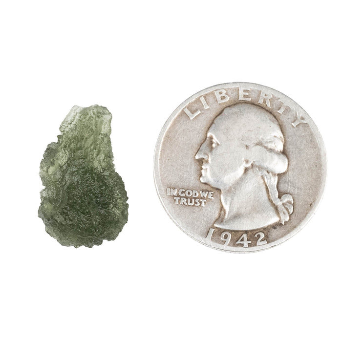 Moldavite 1.70 g 19x12x7mm - InnerVision Crystals