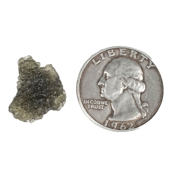 Moldavite 1.72 g 17x14x7mm - InnerVision Crystals
