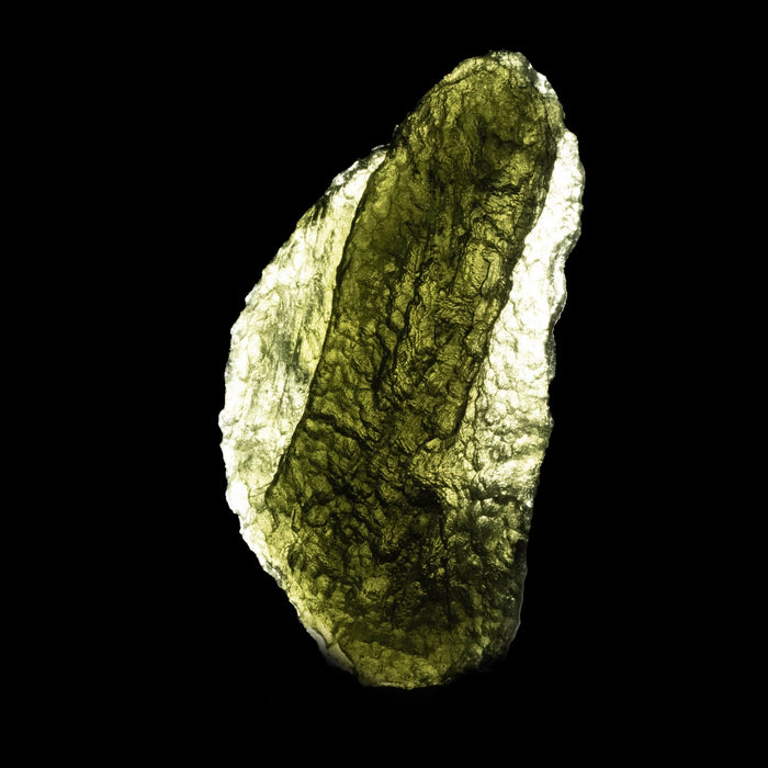 Moldavite 17.25 g 47x24x16mm B Grade - InnerVision Crystals