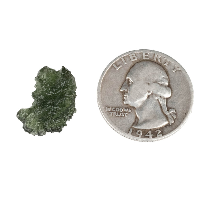 Moldavite 1.74 g 18x12x7mm - InnerVision Crystals