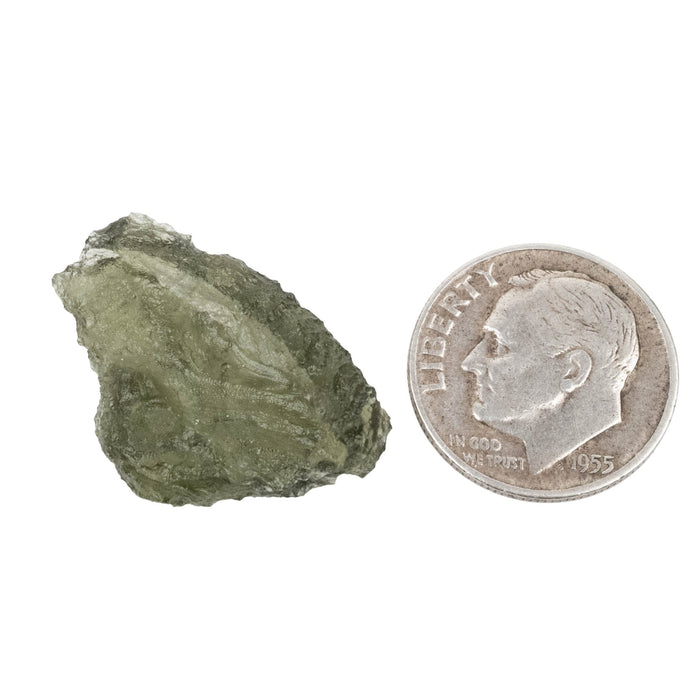 Moldavite 1.74 g 25x16x6mm - InnerVision Crystals