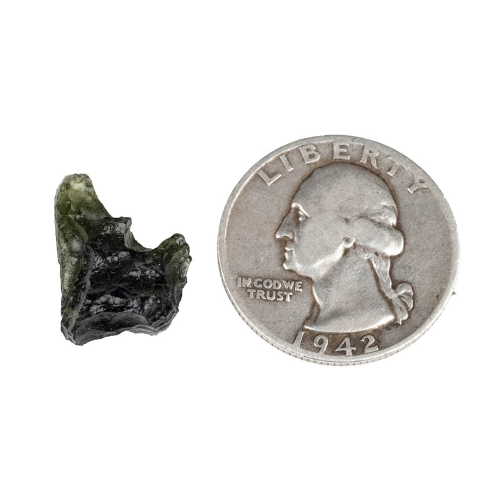 Moldavite 1.75 g 18x13x8mm - InnerVision Crystals